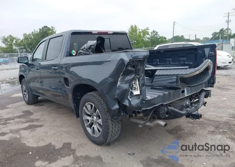 2020 Chevrolet Silverado 1500 4Wd Short Bed Lt из США, поврежденный, VIN 1GCUYDED5LZ255501